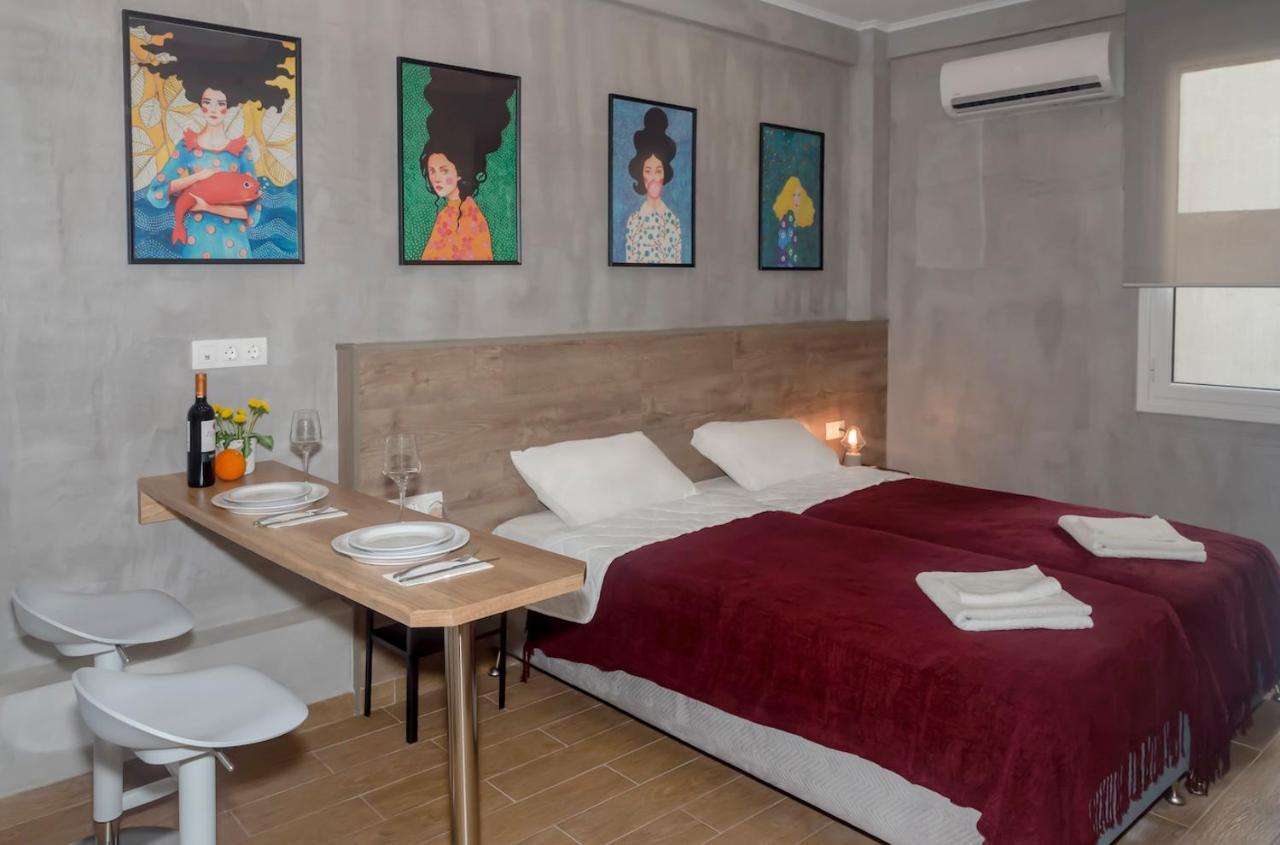 Stylish Loft In Athens Vipgreeceアパートメント エクステリア 写真